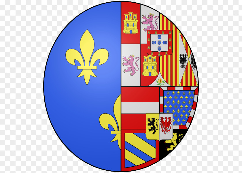 France Coat Of Arms Anne Austria Marriage Infante PNG
