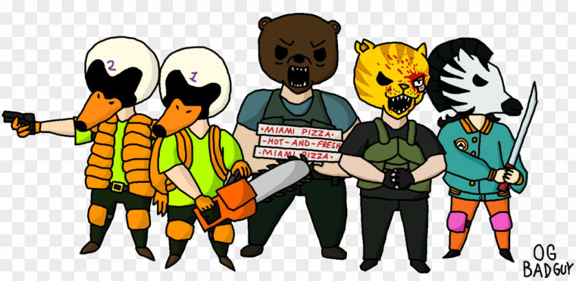 Hotline Miami 2 Tony Human Behavior Clip Art PNG