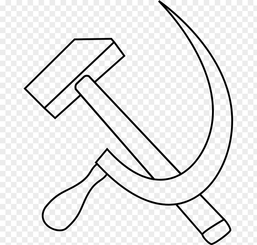 Soviet Union Hammer And Sickle Communist Symbolism PNG