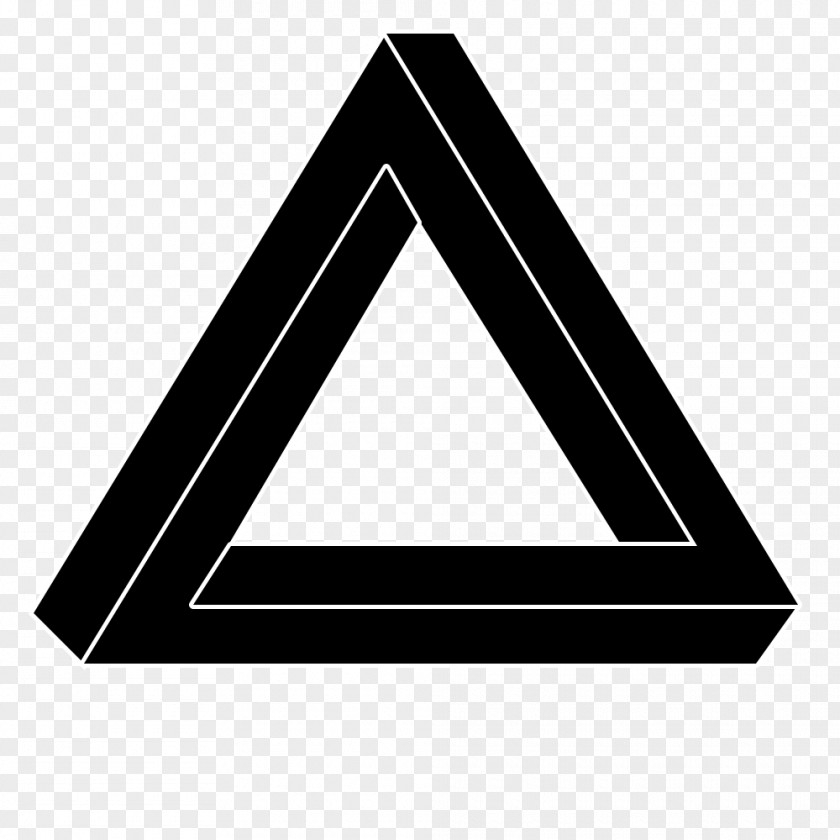 Triangle Penrose Pixel Art PNG