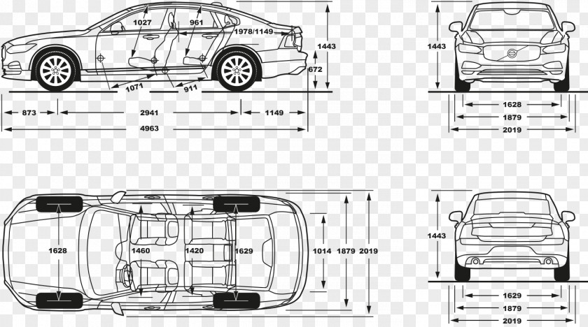 Volvo XC90 Car 2017 S90 AB PNG