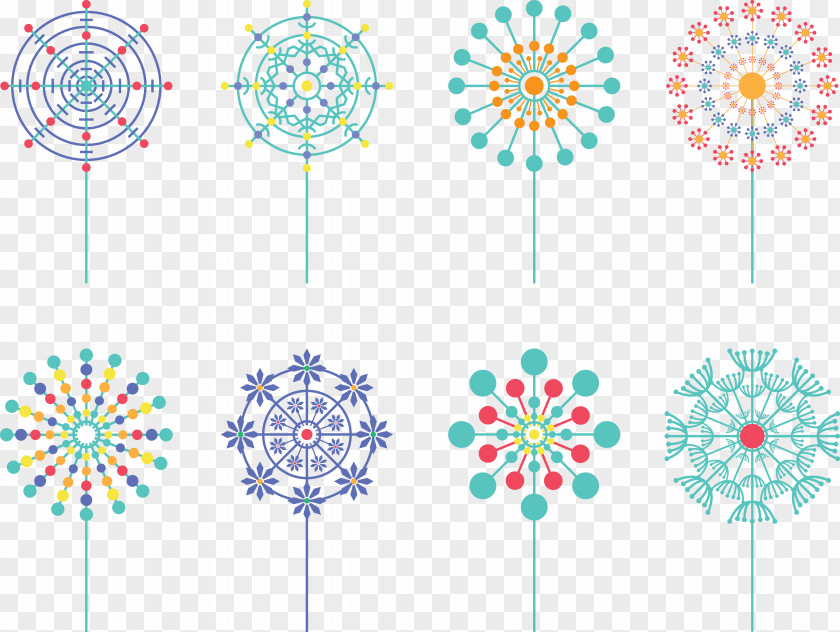 Flower Round Natural Environment Euclidean Vector Nature Packs PNG