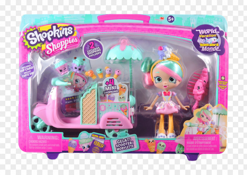 Scooter Shopkins Barbie Toy Doll PNG
