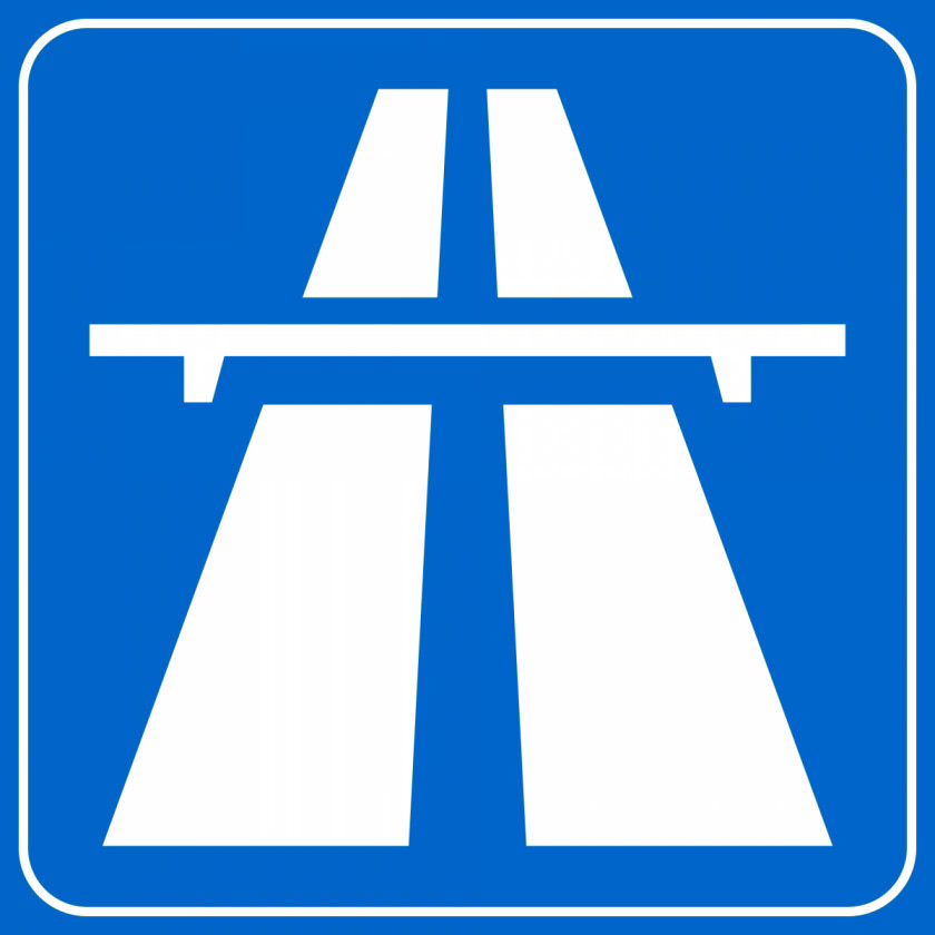 Traffic Signs Autostrada A31 A1 A4 Toll Road PNG