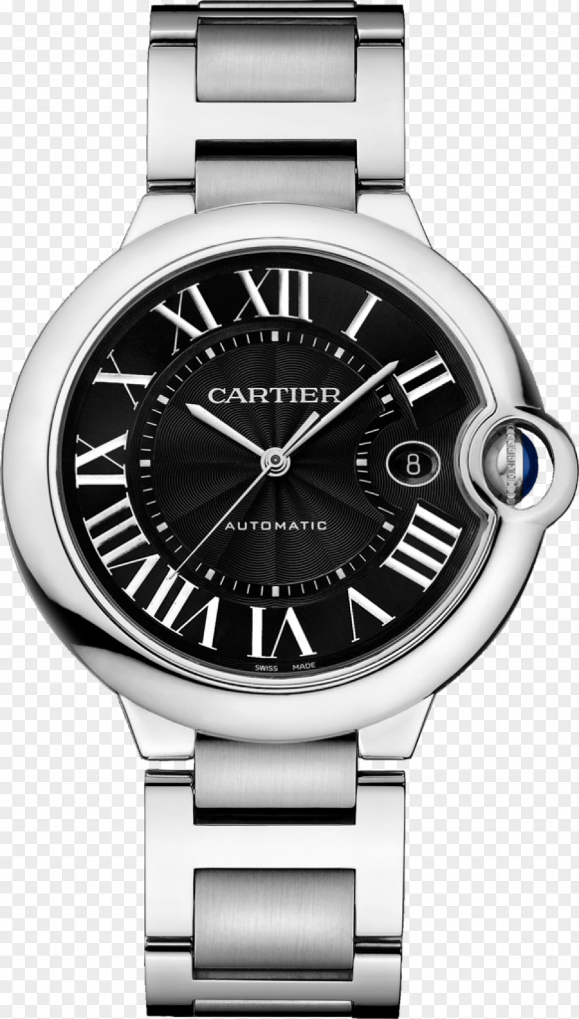 Watch Cartier Ballon Bleu Fifth Avenue Bracelet PNG