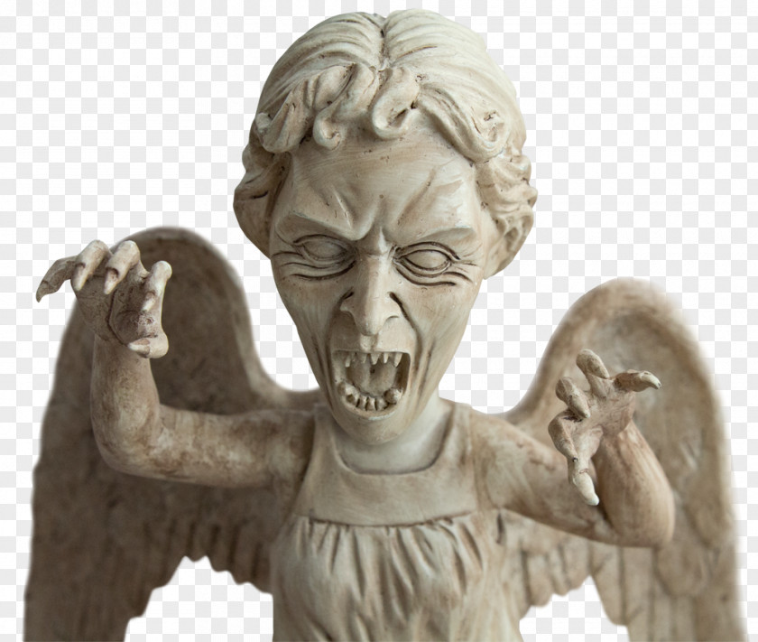 Angels Doctor Who Weeping Angel Statue Blink Figurine PNG