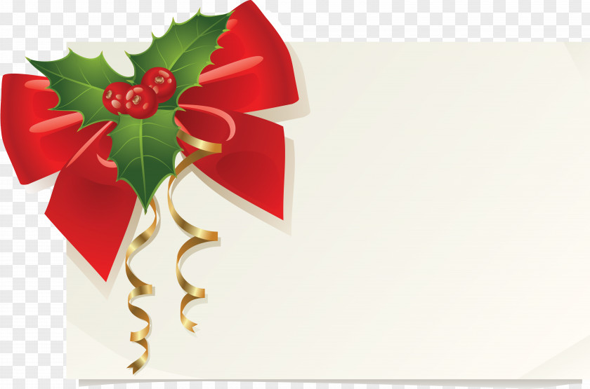 Banquet Christmas Decoration Card Clip Art PNG