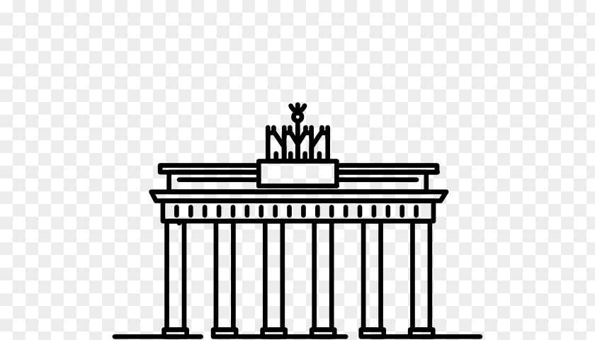 Brandenburg Gate Spain Logo HTML5 Video Font PNG