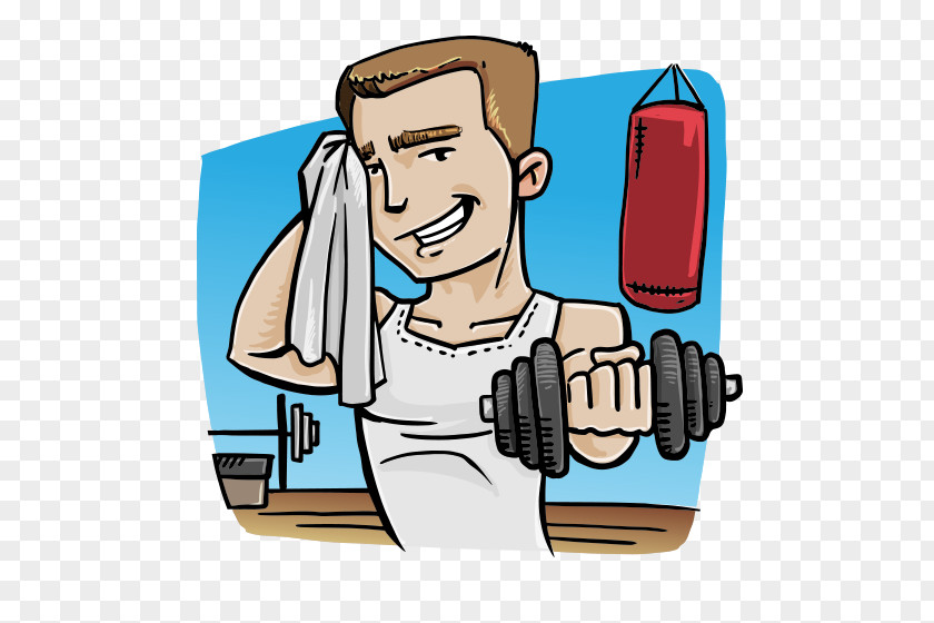 Love Fitness Boy Physical Exercise Centre Clip Art PNG