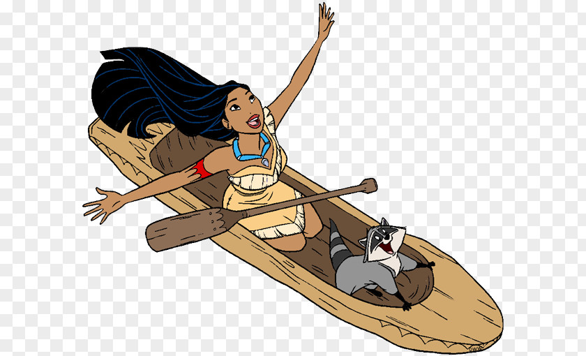 Meeko Pocahontas String Instruments Boating Clip Art PNG