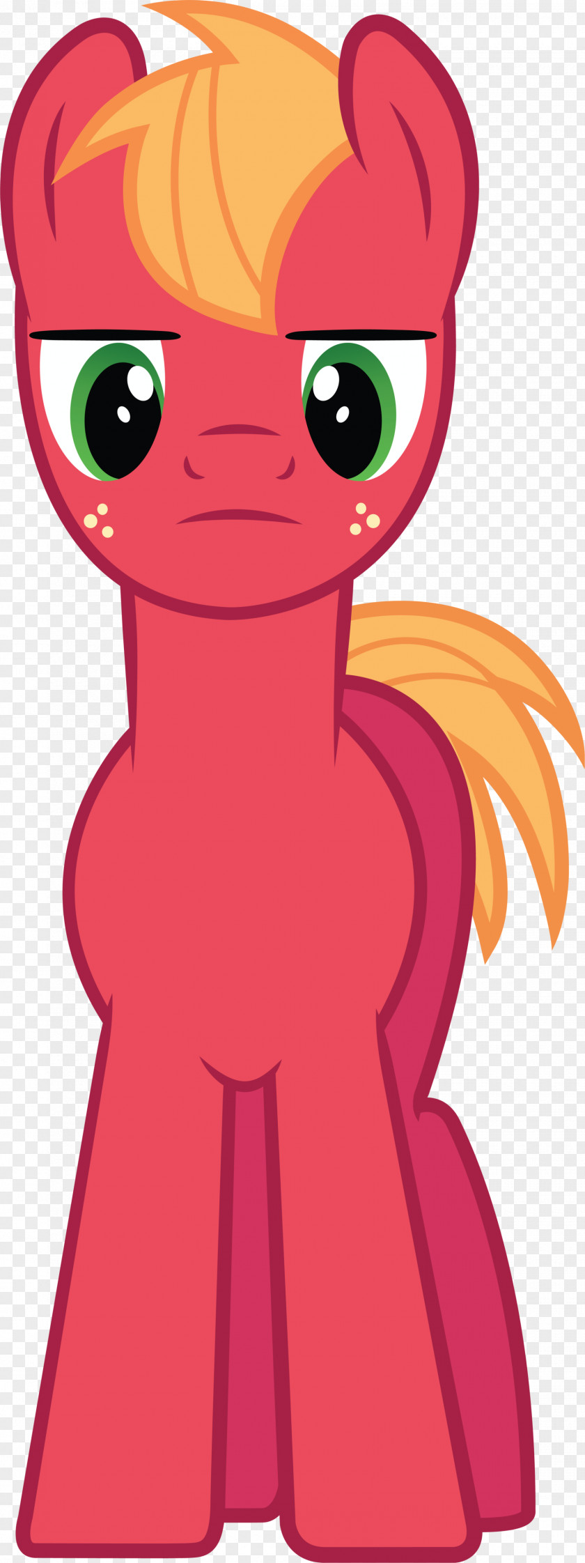 Missing Vector Big McIntosh Pony McDonald's Mac Applejack Apple Bloom PNG