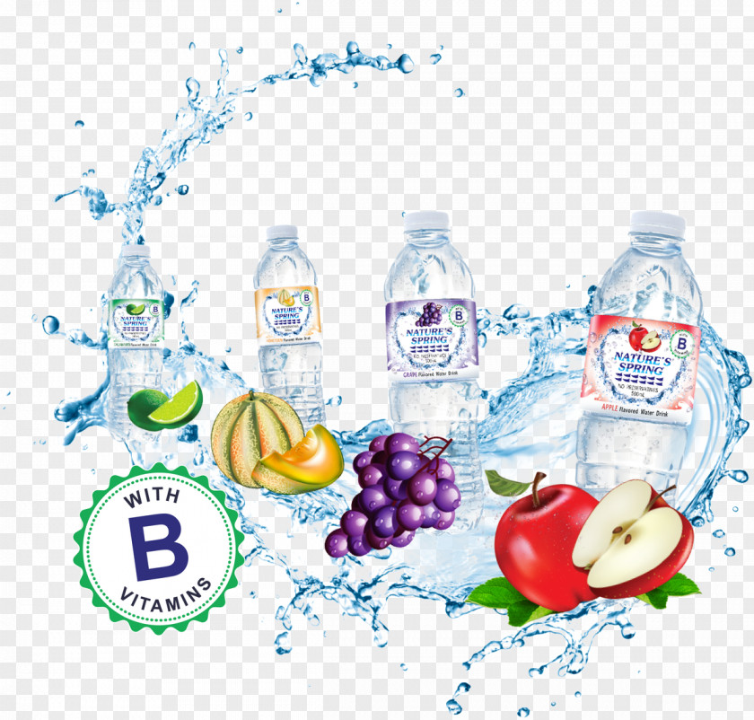Plant Water Bottle Fruit Cartoon PNG