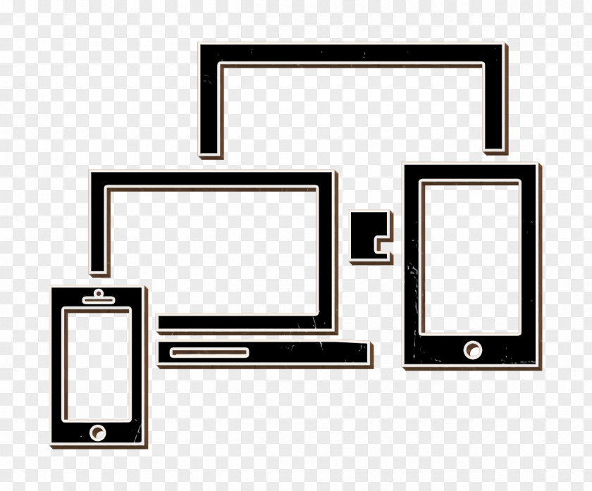 Responsive Design For Variety Of Screens Formats Icon Modern Screen Interface PNG