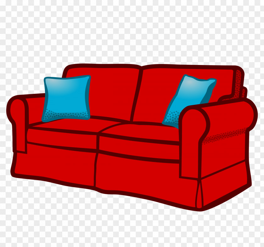 Sofa Couch Furniture Chair Clip Art PNG