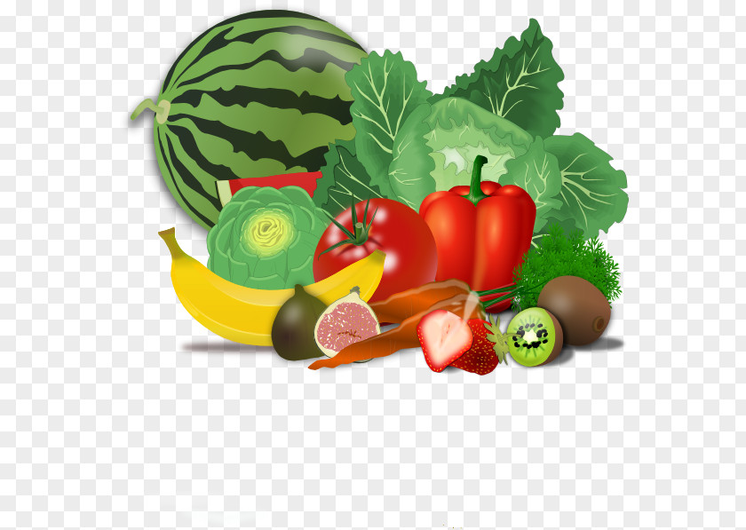 Veggie Cliparts Fruit Vegetable Healthy Diet Food Group Clip Art PNG