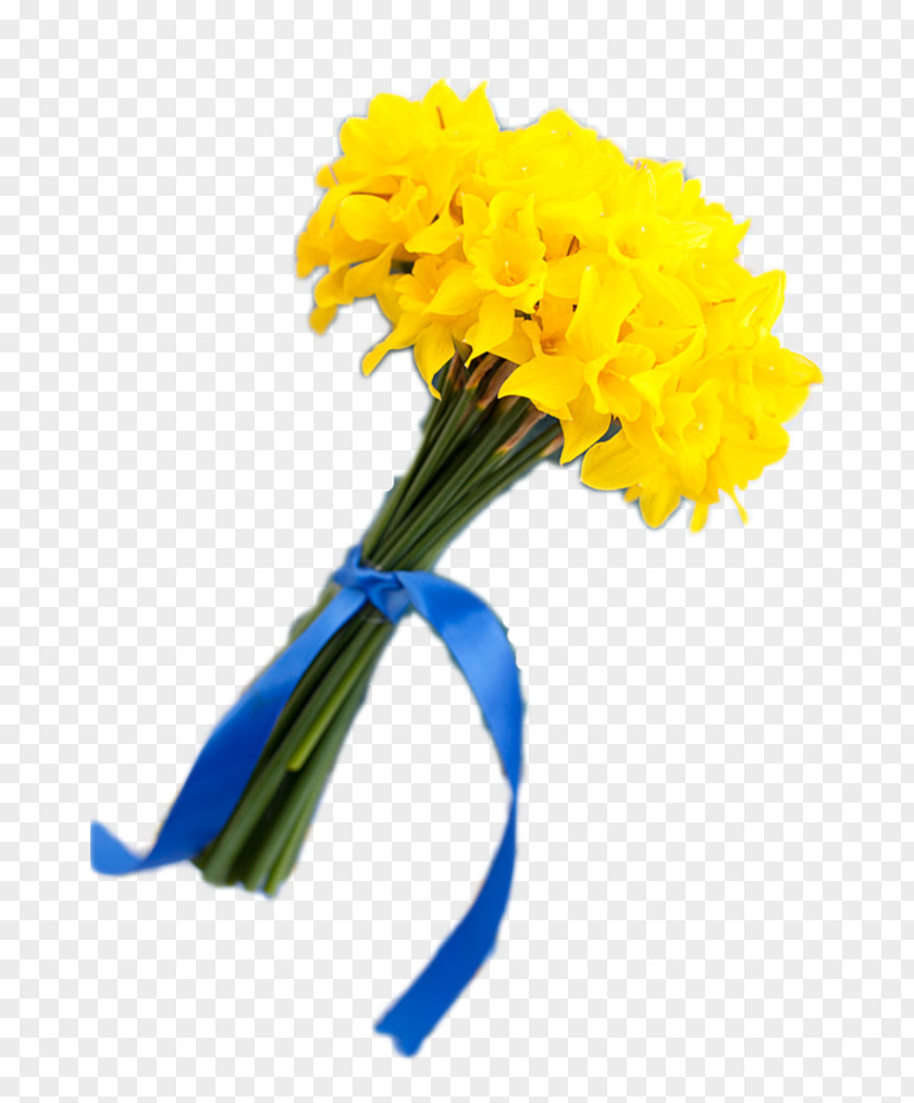 Bright Yellow Bouquet Floral Design Flower PNG