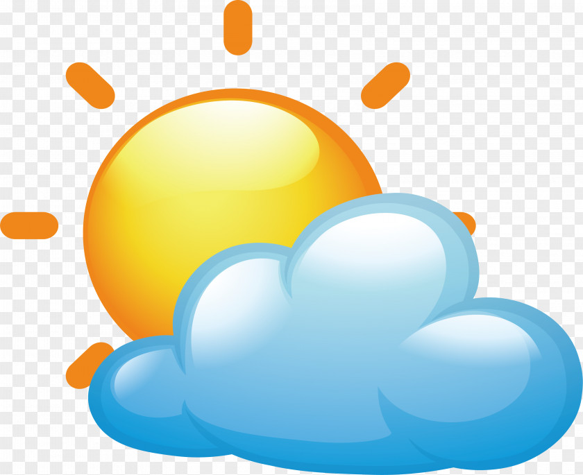 Cloudy Weather Cloud Rain Illustration PNG