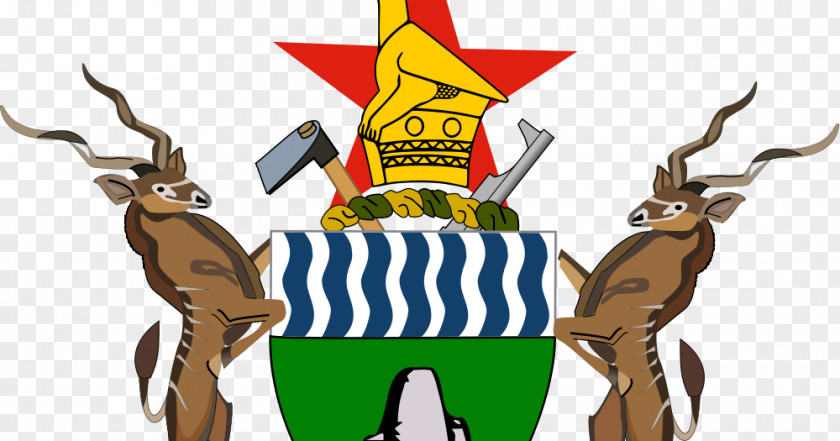 Flag Of Zimbabwe Coat Arms PNG