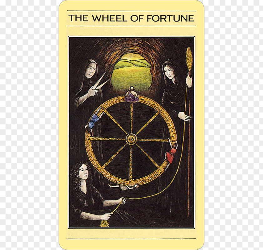 Fortune God The Mythic Tarot Workbook Wheel Of Deck Fool PNG