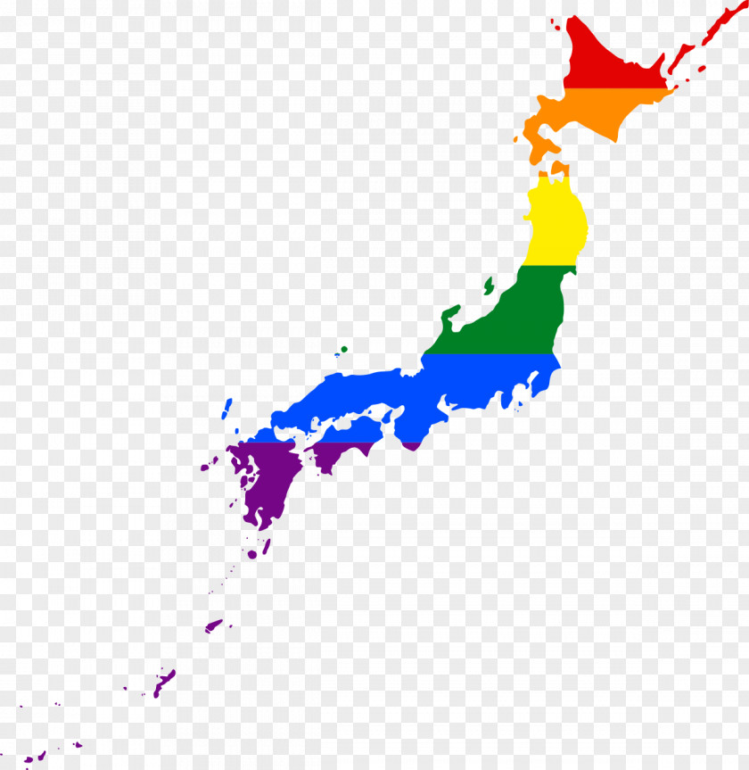 Japan Map Prefectures Of Vector PNG