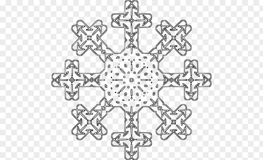 Snowflake Clip Art PNG