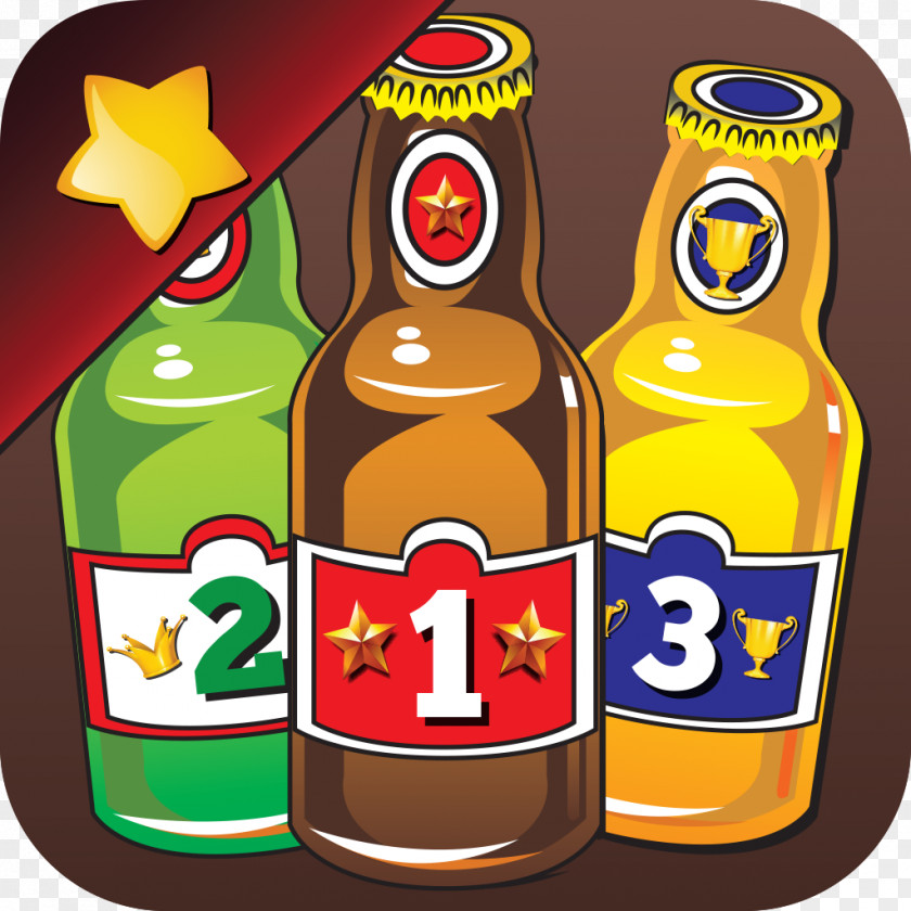 Bottle Beer Drink Glass PNG