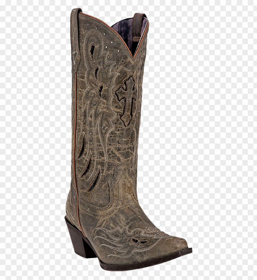 Boot Cowboy Shoe Taupe PNG
