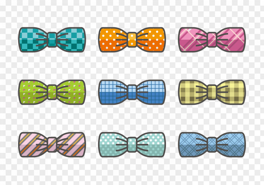 Different Styles Of Tie Bow Euclidean Vector Shoelace Knot PNG