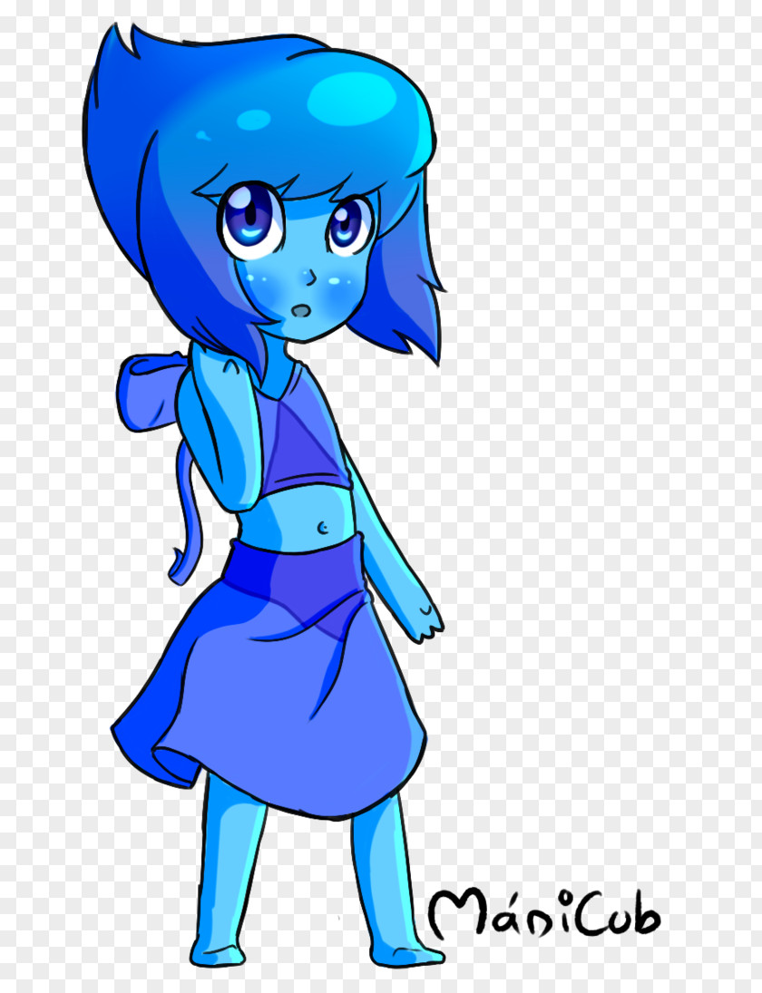 Lapis Lazuli Blue Kavaii Cuteness Clip Art PNG