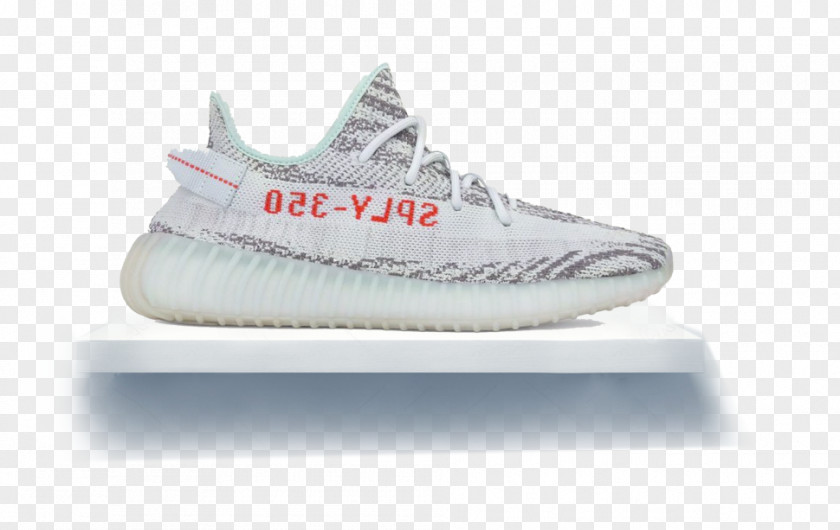Adidas Yeezy Shoe Sneaker Collecting Blue PNG