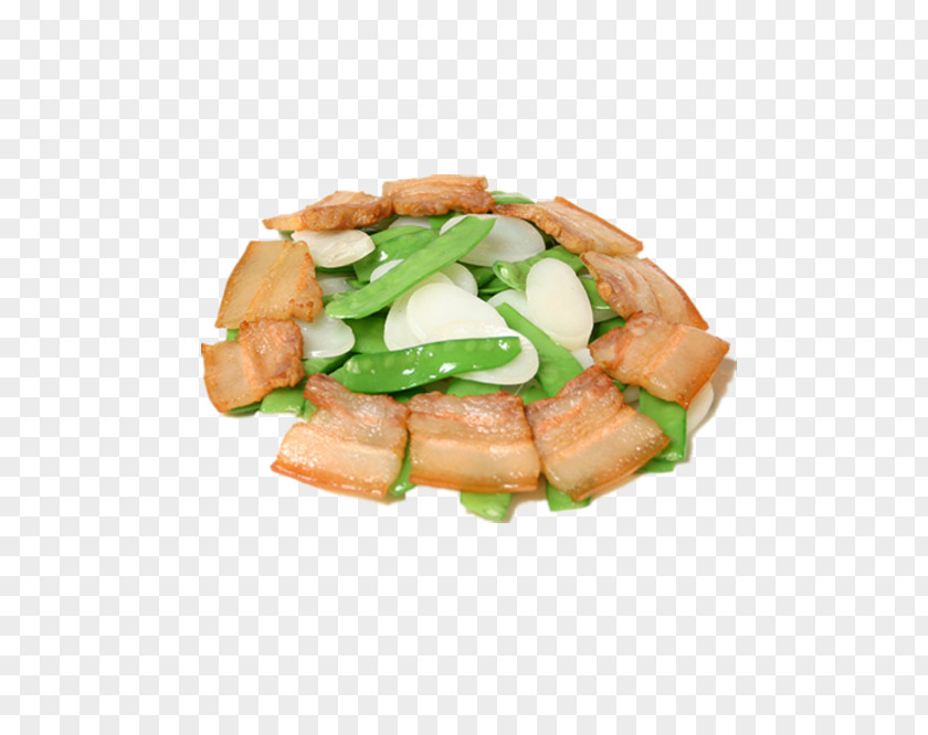 Bacon Fried Rice Cake Image Vegetarian Cuisine Shuizhu Nian Gao PNG