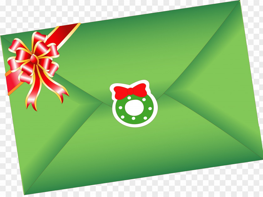 Envelopes Festival Christmas Water Color Rectangle PNG