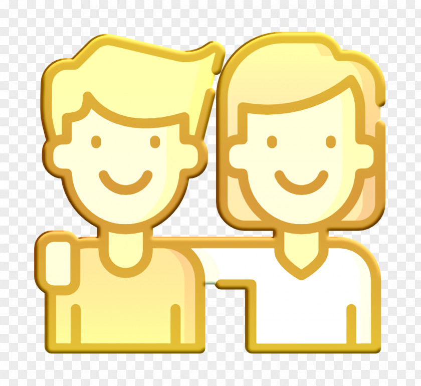 Gesture Happy Friendship Icon PNG