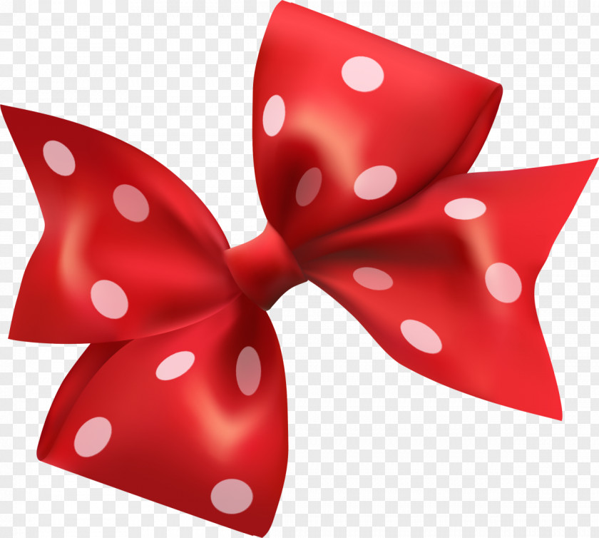 Hand Painted Red Ribbon Bow Computer File PNG