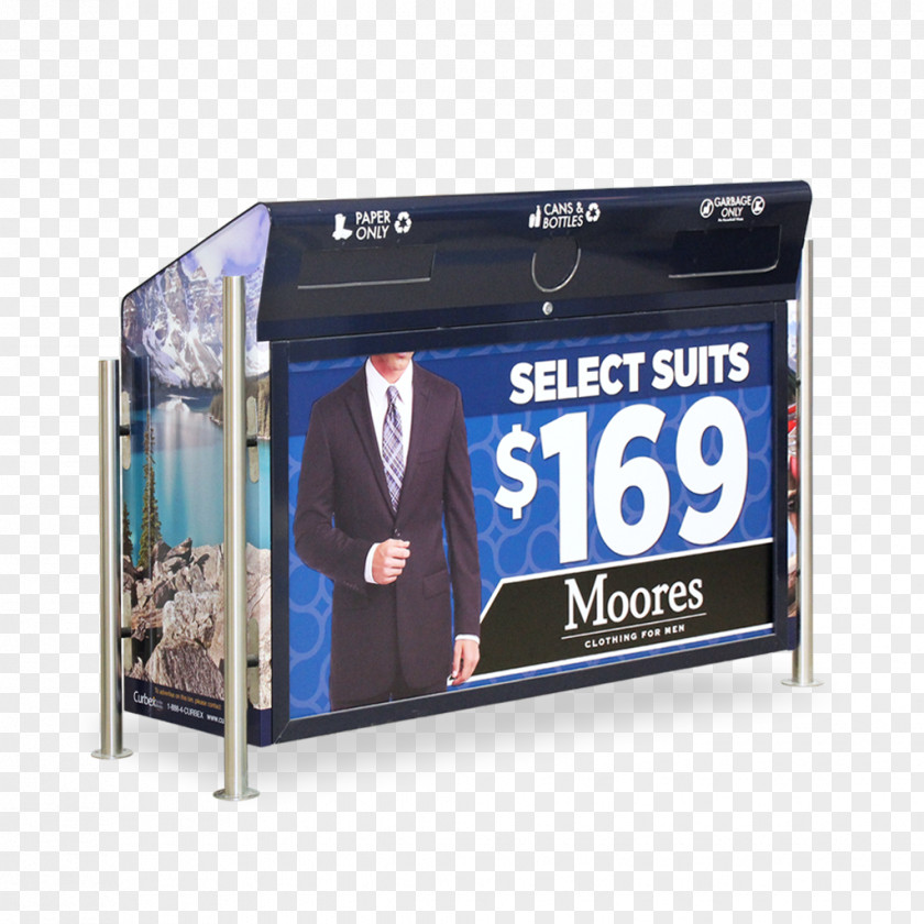 Outdoor Advertising Display Digital Billboard Out-of-home PNG