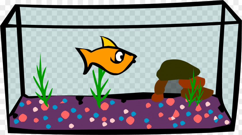 Aquarium Club Penguin Goldfish Angelfish Clip Art PNG