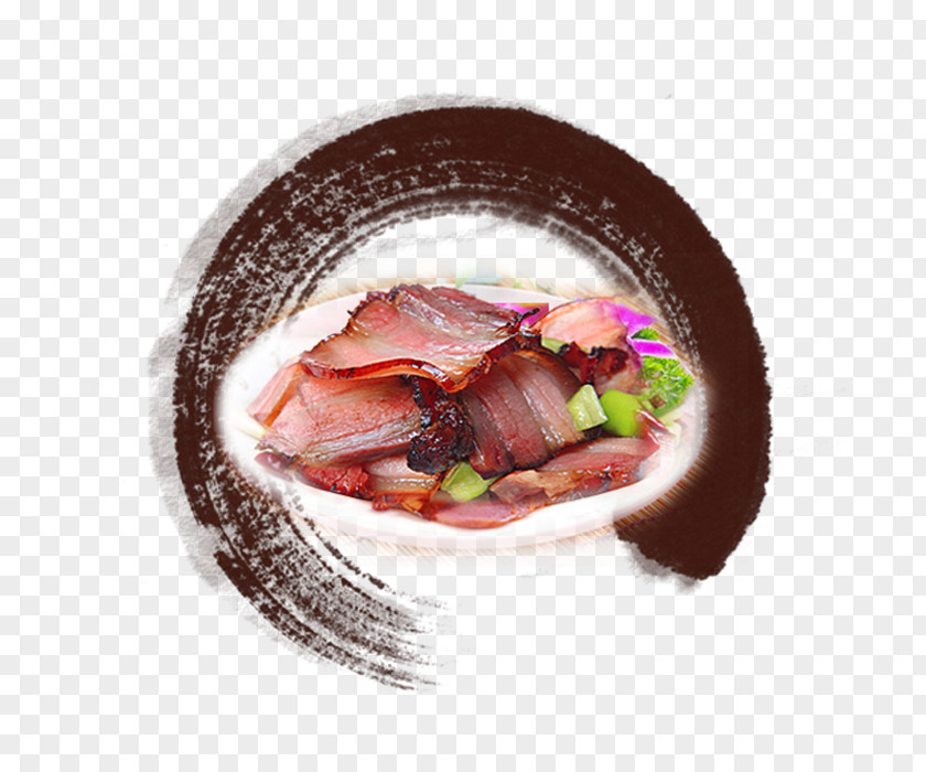 Bacon Cuisine Roast Beef Sashimi Meat Food PNG