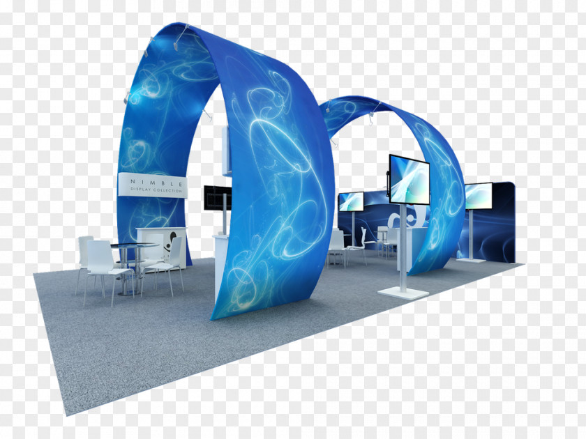 Booth Model Design Plastic Inflatable Display Case PNG