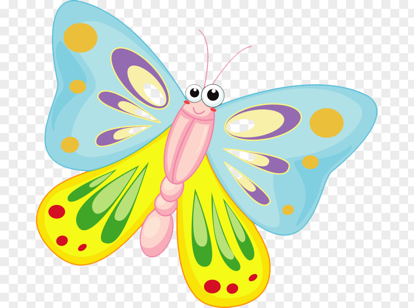 Cartoon Transparent Background Butterfly Clip Art PNG