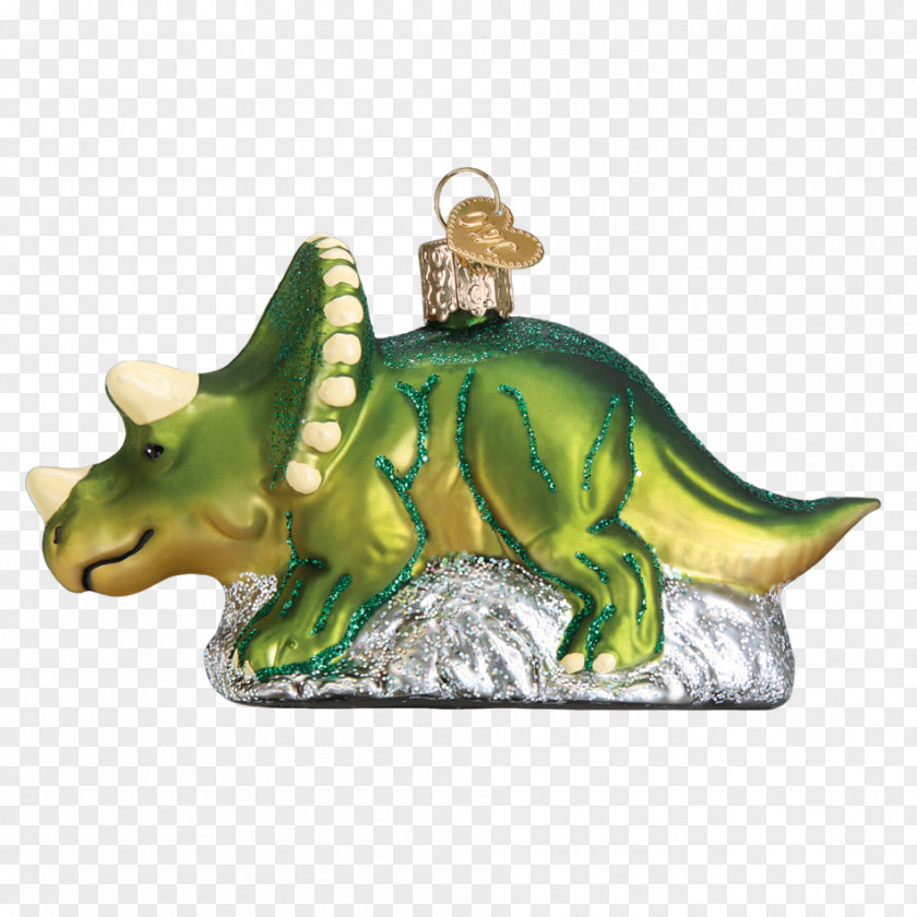 Christmas Triceratops Ornament Velociraptor Apatosaurus Dinosaur World PNG