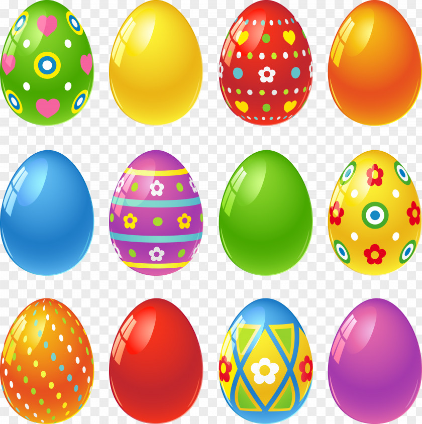 Easter Eggs Bunny Egg Clip Art PNG