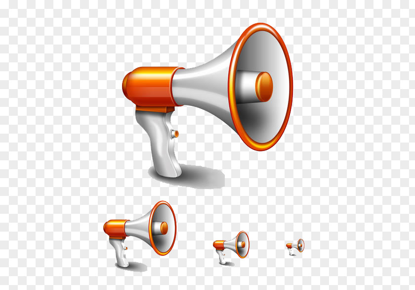 Megaphone Cartoon Pictures Icon PNG
