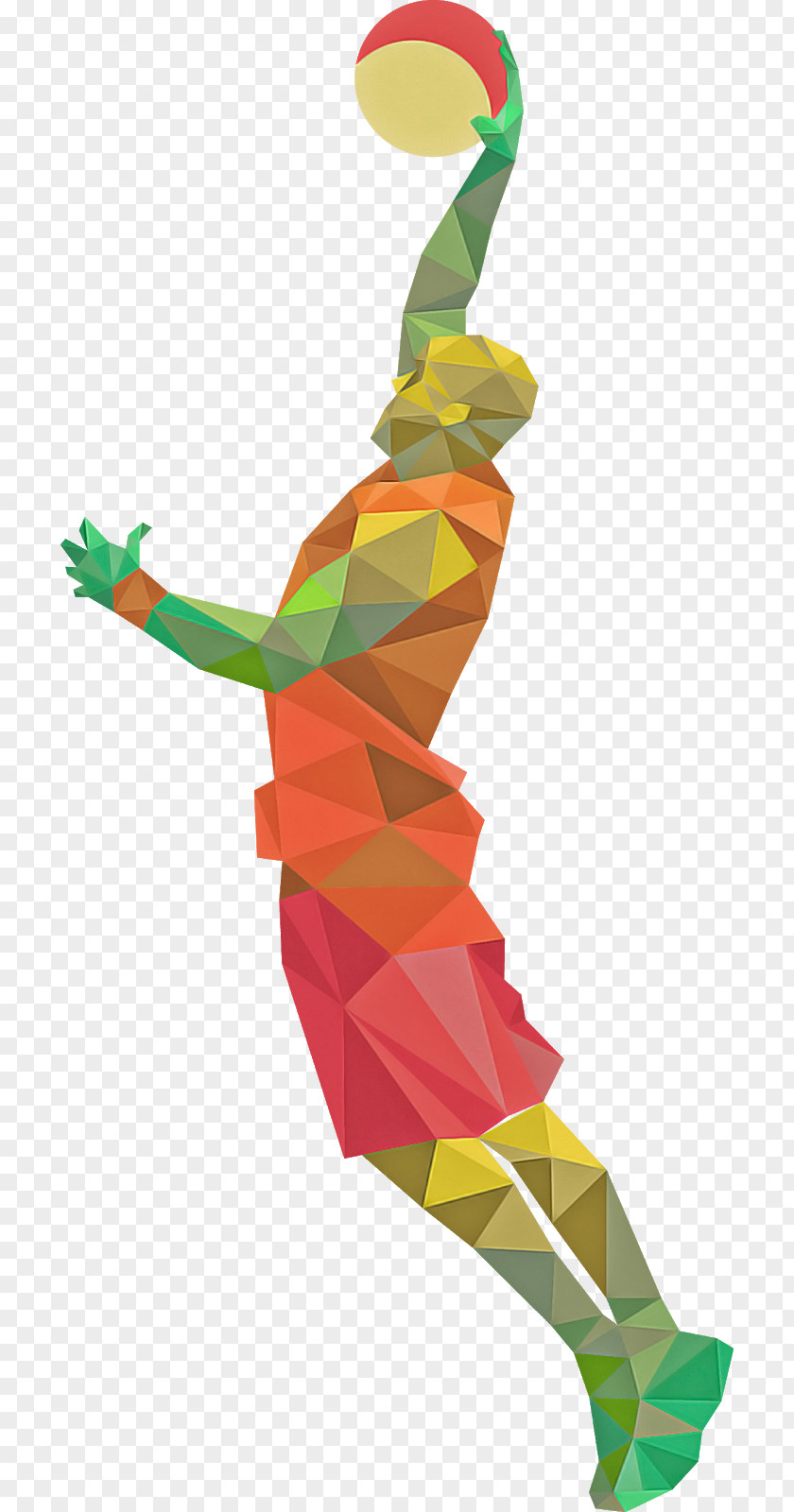 Origami Costume Design PNG