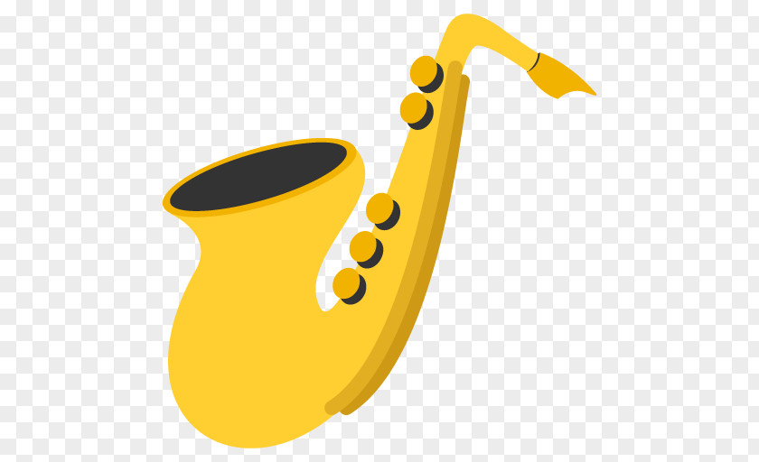 Saxophone Emoji YouTube Musical Instruments Clarinet PNG