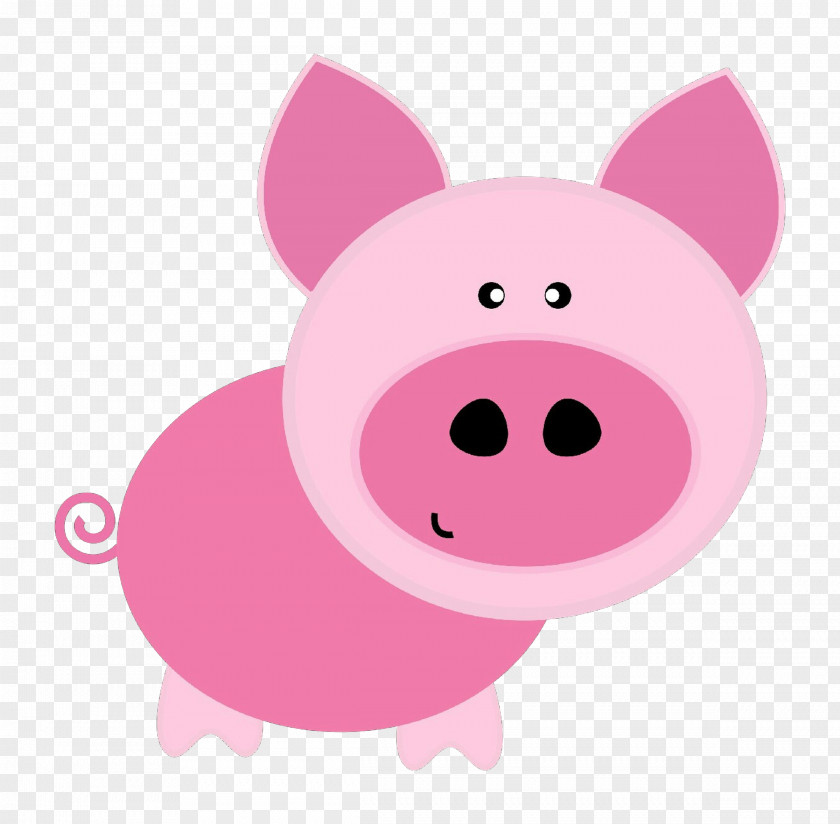 Domestic Pig Stencil Paper Suidae PNG