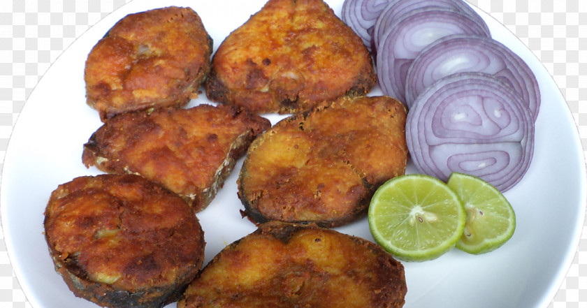 Fried Fish Vegetarian Cuisine Pakora Indian Fritter Food PNG