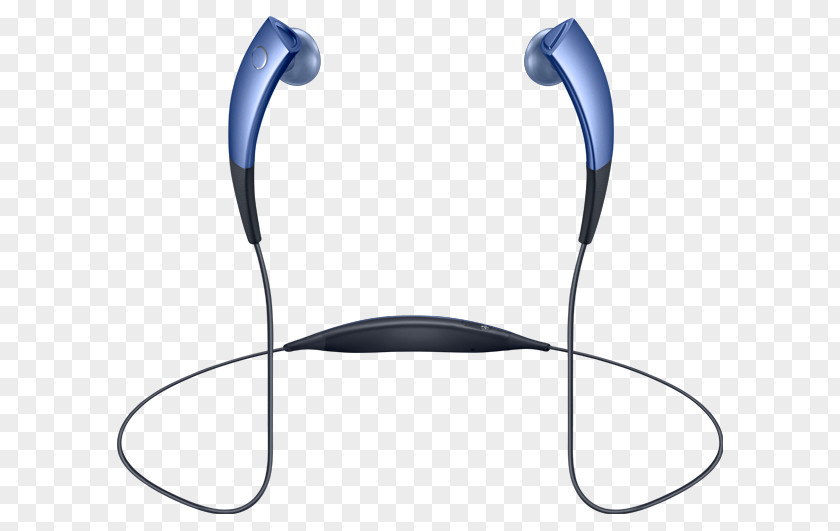 Headphones Samsung Gear Circle Wireless Headset Blue SM-R130 Galaxy PNG