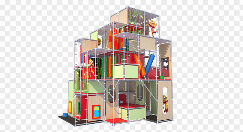 Indoor Playground Shelf PNG