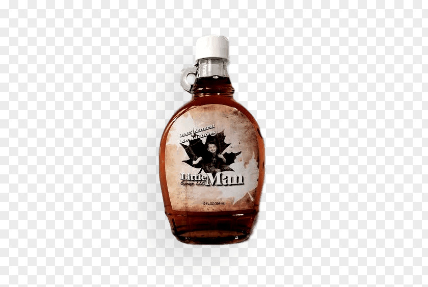 Maple Syrup Glass Bottle Squeeze PNG
