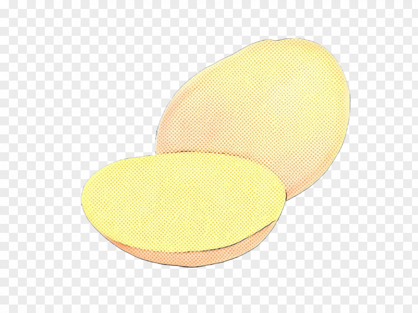 Oval Yellow Vintage Background PNG